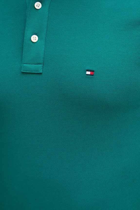 Tommy Hilfiger polo da uomo MW0MW17771.. turchese