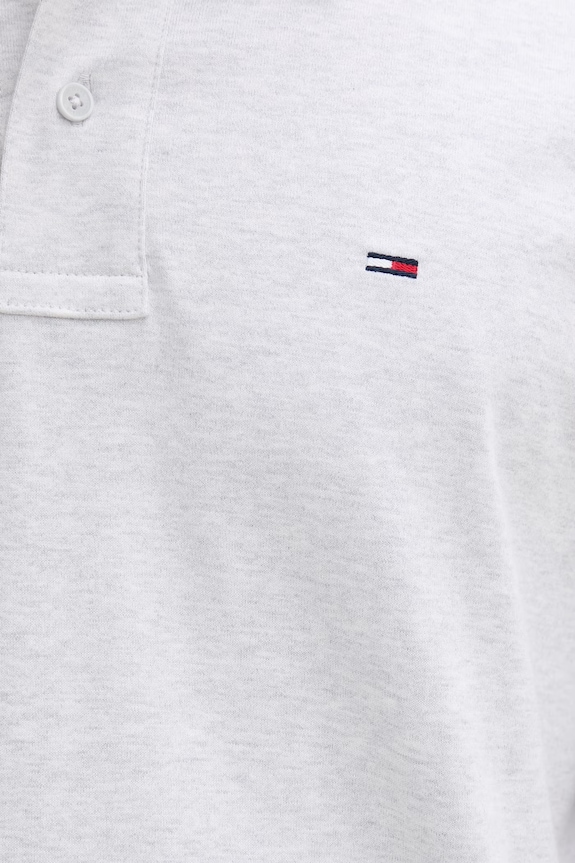 Tommy Jeans polo pentru bărbați, din bumbac DM0DM22700 gri