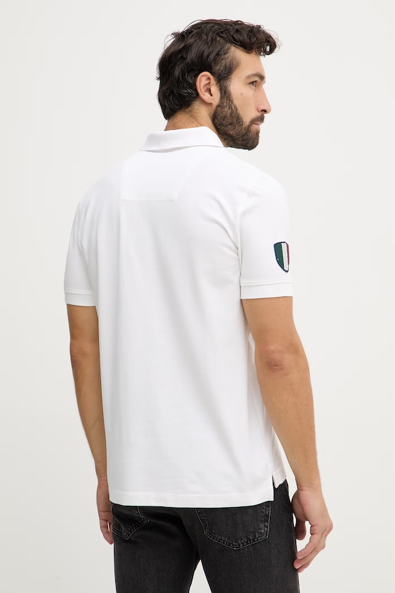 Дрехи Тениска с яка Aeronautica Militare PO1927UP00191 бежов