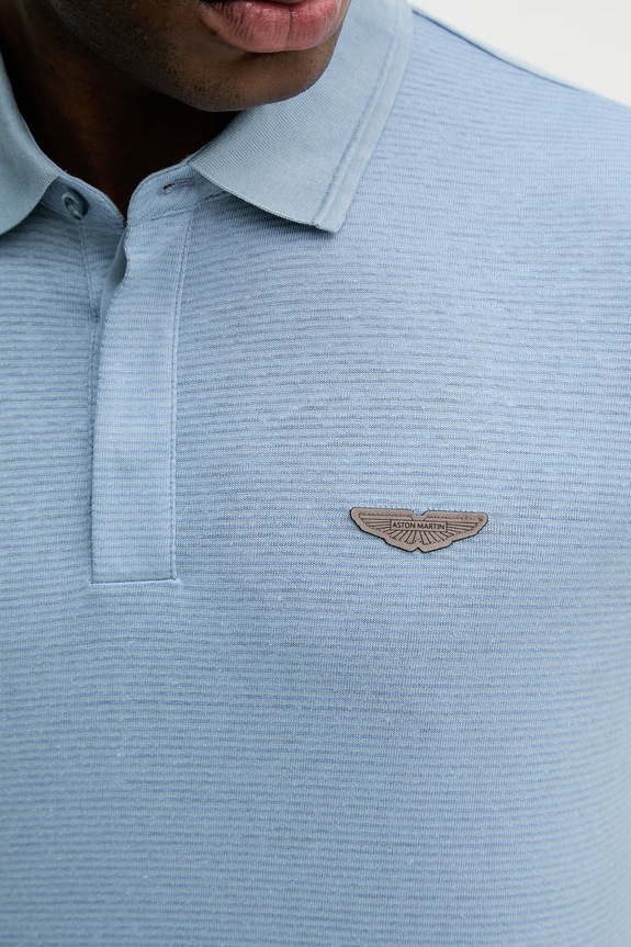 BOSS Polo bărbați cu in BOSS X ASTON MARTIN 50558809 albastru