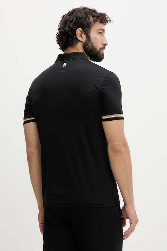 Oblečenie BOSS Green polo tričko pánske 50559200 čierna