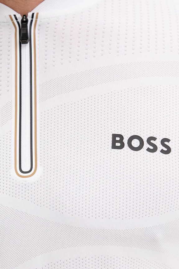 BOSS Green polo pentru bărbați 50559206 alb