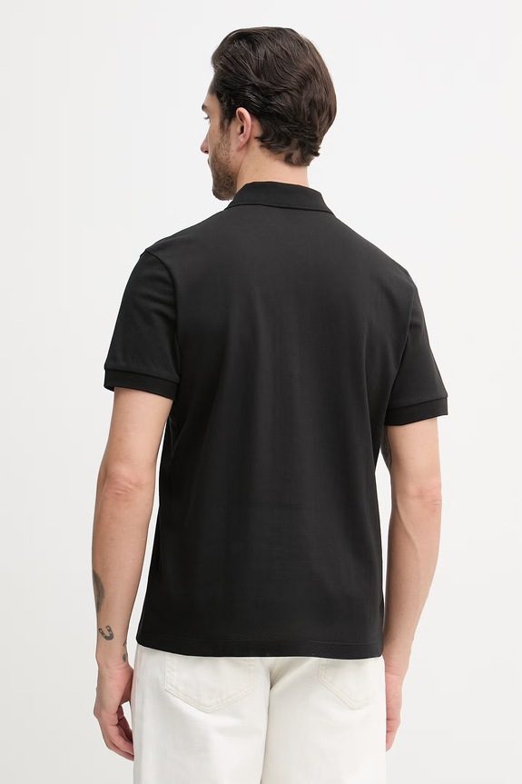 Oblečenie Bavlnené polo tričko BOSS Green 50559753 čierna