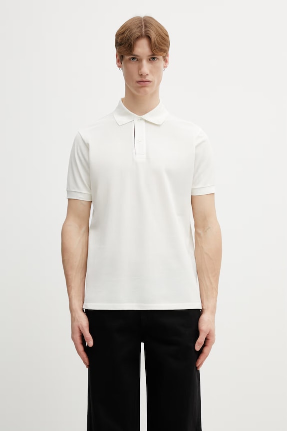 Paul Smith cotton polo shirt PLACKET POLO cotton beige M1R.698PP.L00086