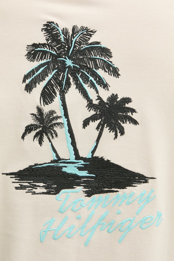 Tommy Hilfiger πόλο ανδρικό βαμβακερό MW0MW42771