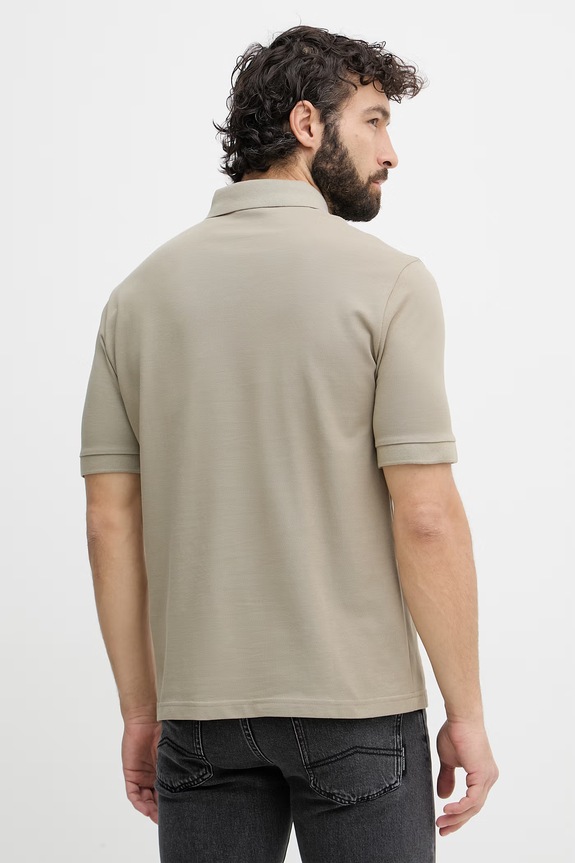 Oblečenie Armani Exchange polo tričko pánske bavlnené XM002067.AF10366 béžová