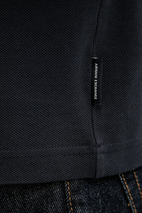 Armani Exchange férfi pamut póló sötétkék XM002067.AF10366