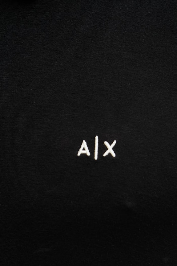 Armani Exchange polo męskie XM002372.AF21936 czarny