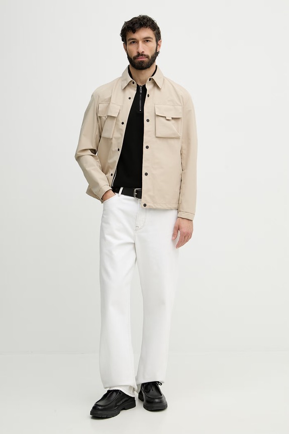 Armani Exchange Polo tričko pánske bavlnené XM002375.AF10366 čierna SS26