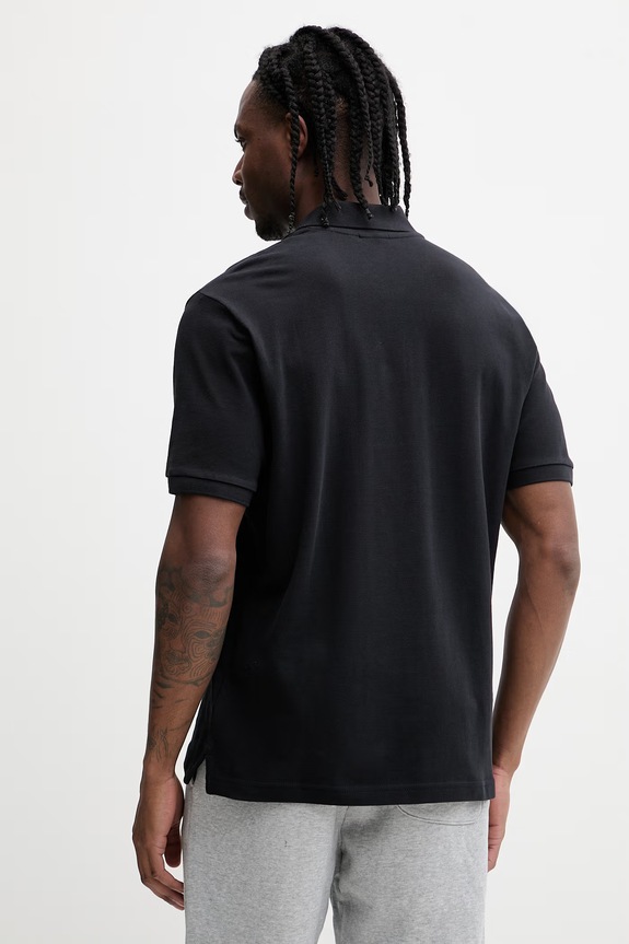 Abbigliamento Napapijri polo in cotone SMALL BOX NP0A88TQ9411 nero