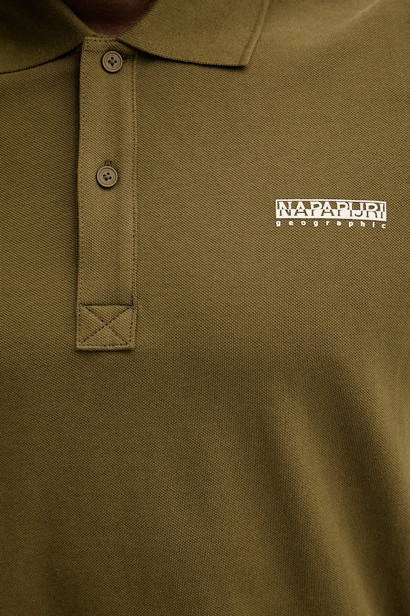 Napapijri polo SMALL BOX NP0A88TQG3A1 verde