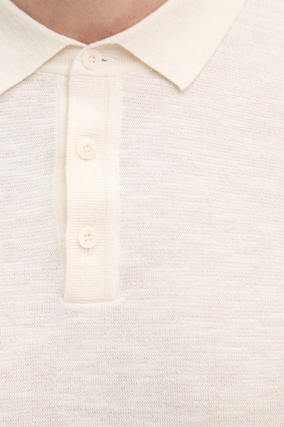 Joop! polo męskie bawełniane 30101532 beżowy