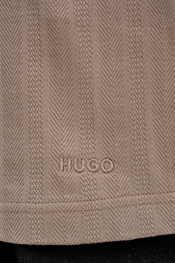 HUGO polo pentru bărbați, din bumbac Dalibo 50556724 maro