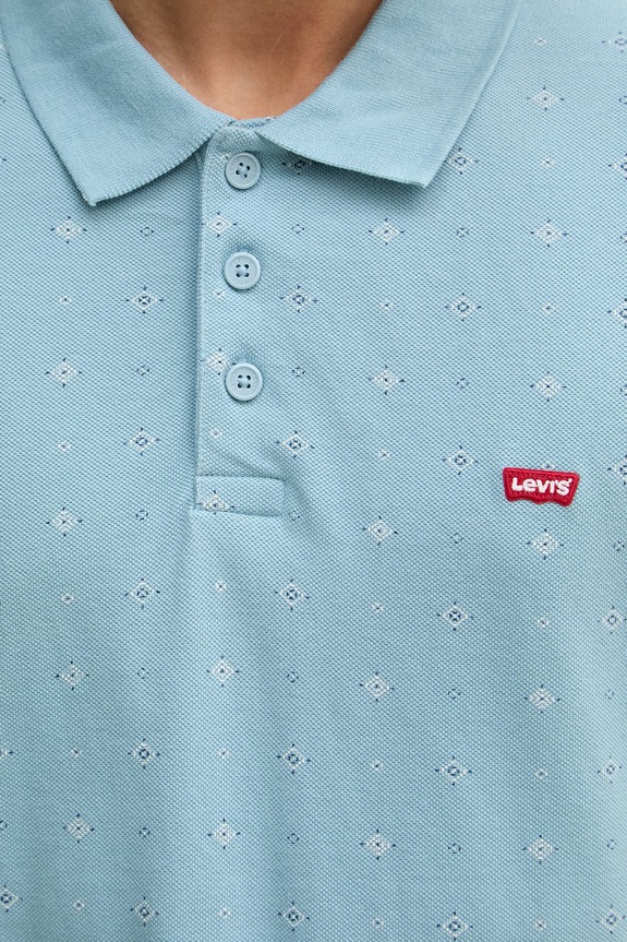 Levi's polo pentru bărbați, din bumbac HM POLO 35883.0350 albastru