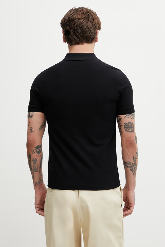 Одежда Fred Perry поло из хлопка для мужчин M2419 чёрный