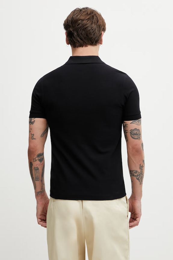 Одежда Fred Perry поло из хлопка для мужчин M2419 чёрный