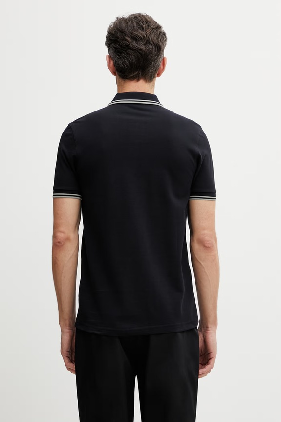 Odzież Fred Perry polo męskie bawełniane M3600.T73 granatowy