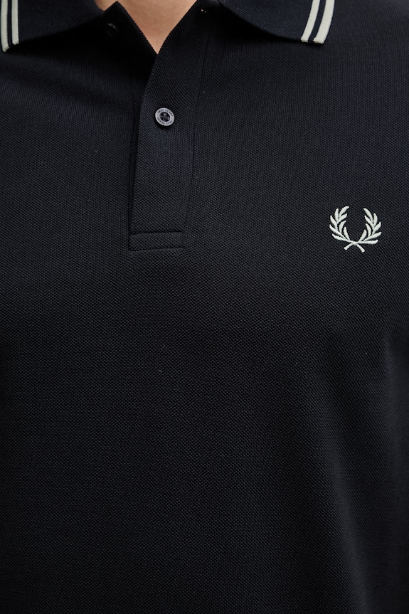 Fred Perry πόλο ανδρικό βαμβακερό σκούρο μπλε M3600.T73