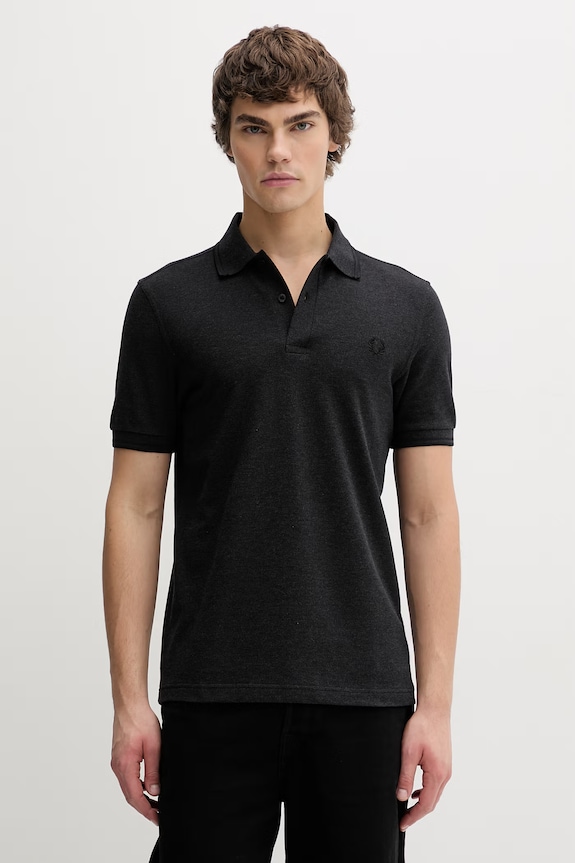 Fred Perry polo de bumbac regular gri M3600.11B