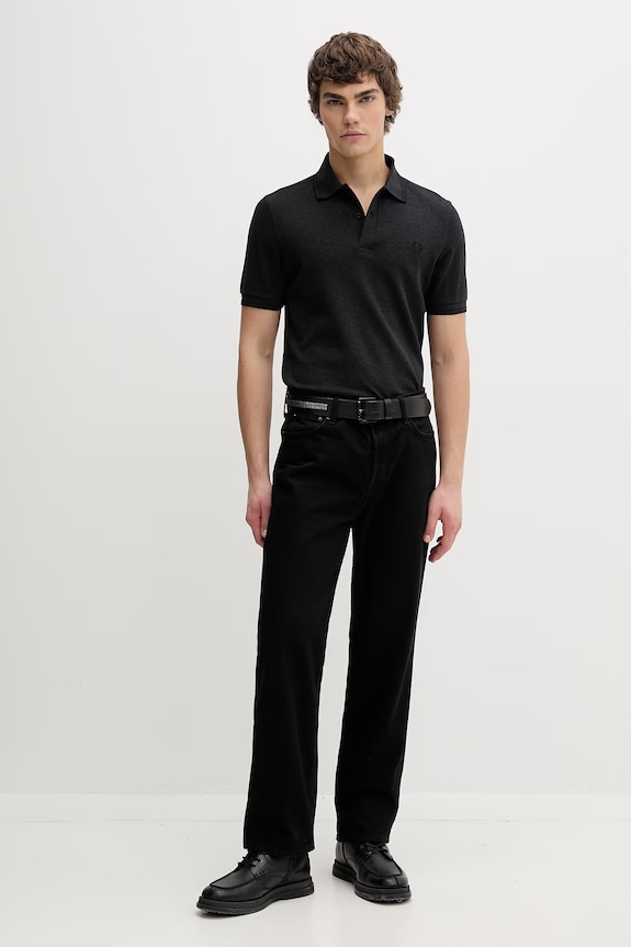 Fred Perry polo de bumbac M3600.11B gri SS26