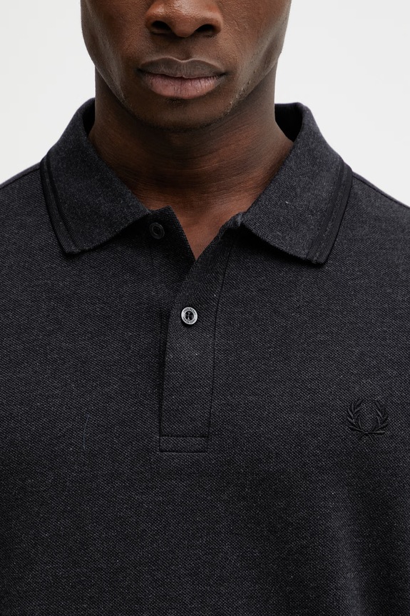 Бавовняне поло Fred Perry сірий M3600.11B