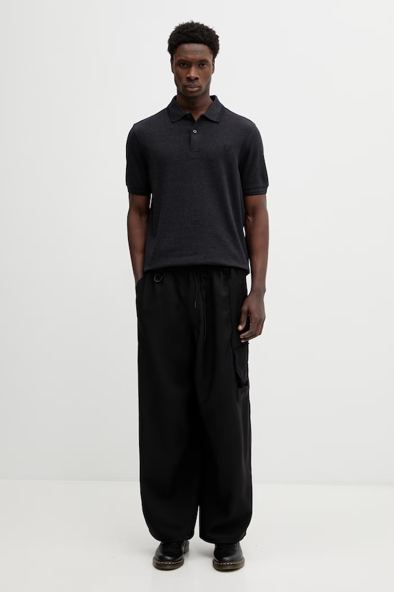 Бавовняне поло Fred Perry M3600.11B сірий