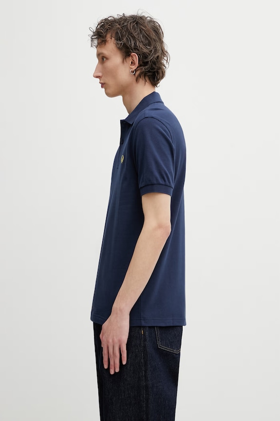 Fred Perry polo męskie bawełniane M6000.02B granatowy SS26