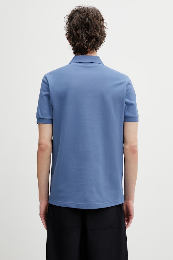 Odzież Fred Perry polo męskie bawełniane M6000.14B niebieski