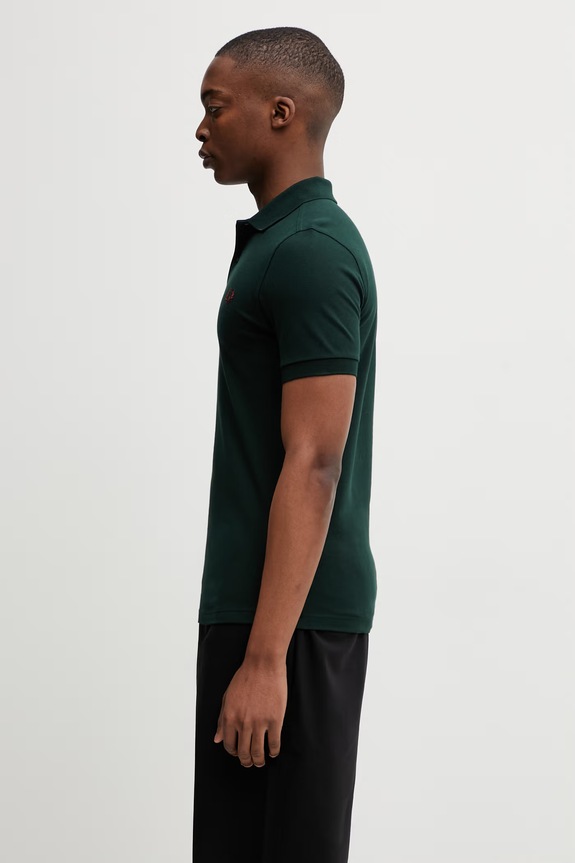 Bavlnené polo tričko Fred Perry M6000.15B zelená SS26