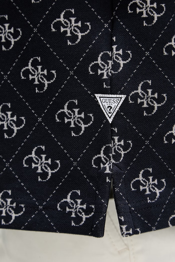 Guess polo tričko pánske M6GP04.K3073 tmavomodrá