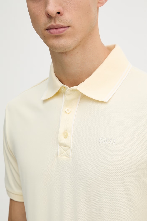 Guess polo Bărbați PAUL M6GP27.K3179 galben