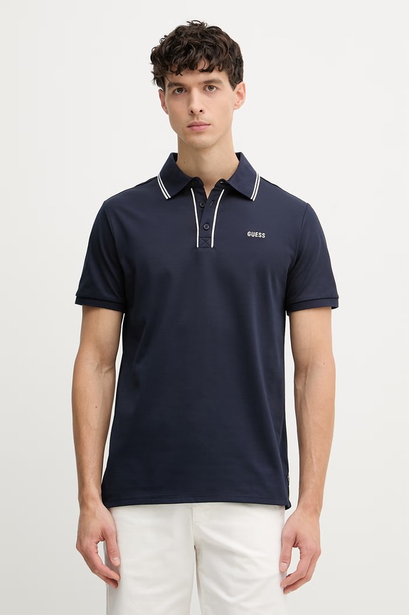 Guess polo Bărbați PAUL bleumarin M6GP27.K3179