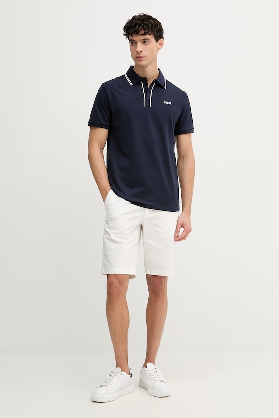 Guess polo Bărbați PAUL M6GP27.K3179 bleumarin SS26