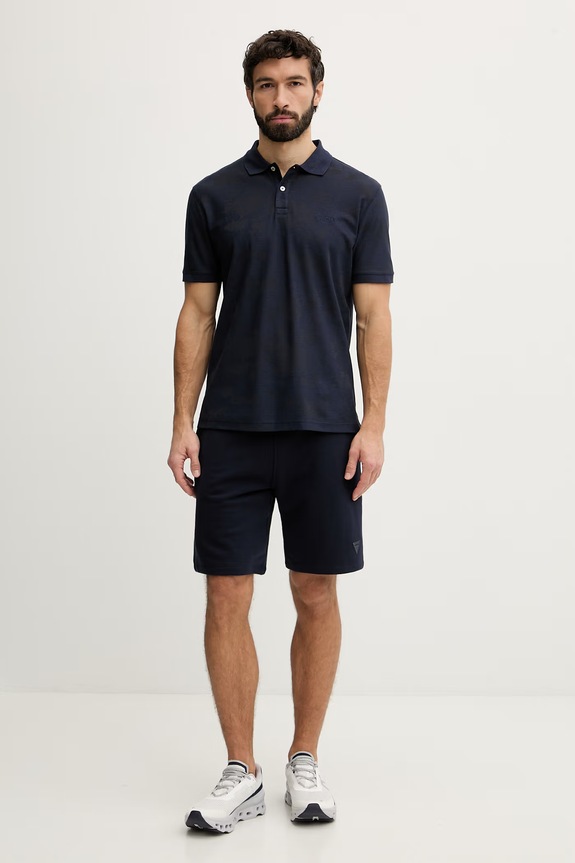 Guess polo bărbați M6GP18.K3086 bleumarin SS26