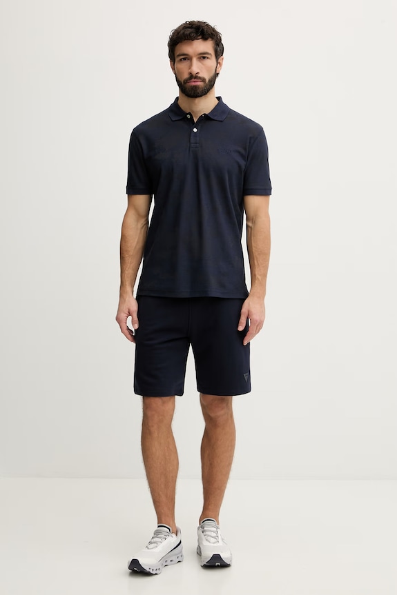 Guess polo bărbați M6GP18.K3086 bleumarin SS26