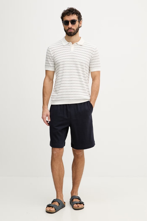 Guess Polo tričko pánske M6GR27.Z0768 béžová SS26