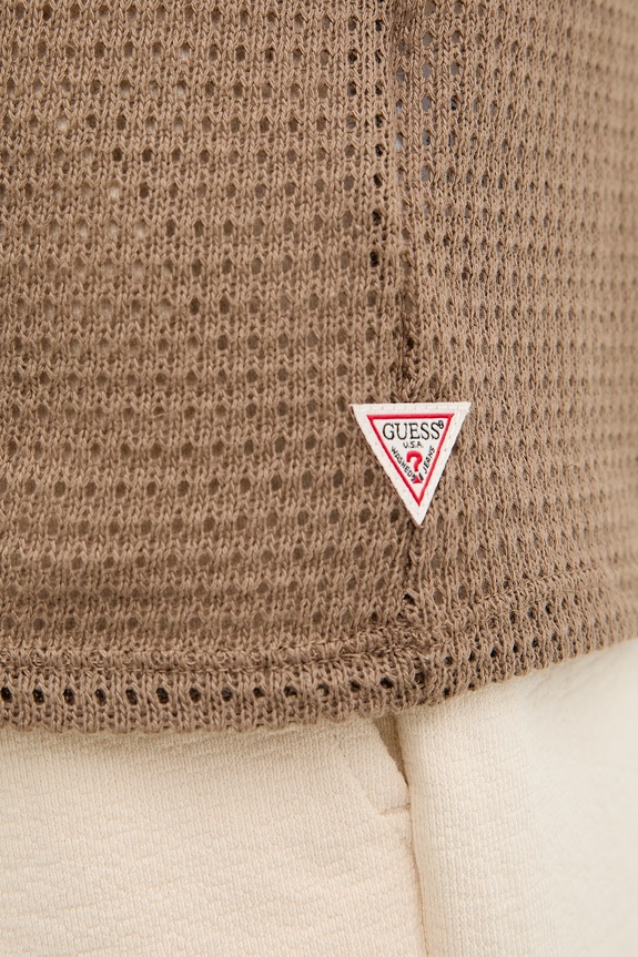 Guess polo tričko pánske DARYL M6GP45.K3230 hnedá