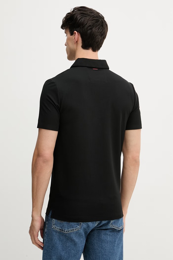 Odzież Guess polo męskie M6RP02.KD202 czarny