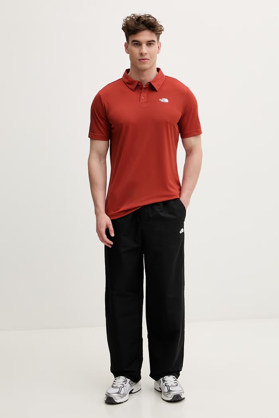 The North Face férfi póló NF0A2WAZG6I1 narancssárga SS26