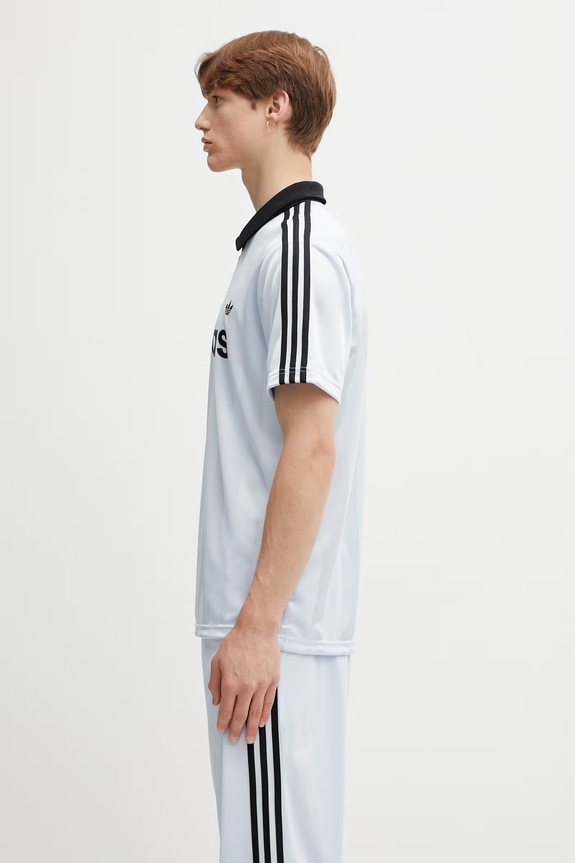 adidas Originals polo pentru bărbați KE2453 albastru SS26