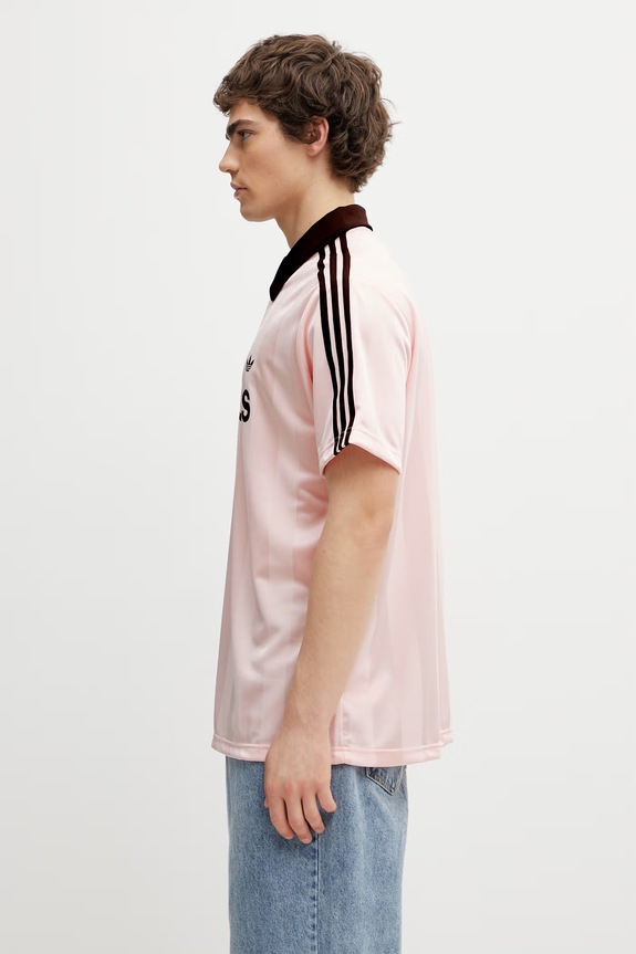 adidas Originals polo pentru bărbați KE3580 roz SS26