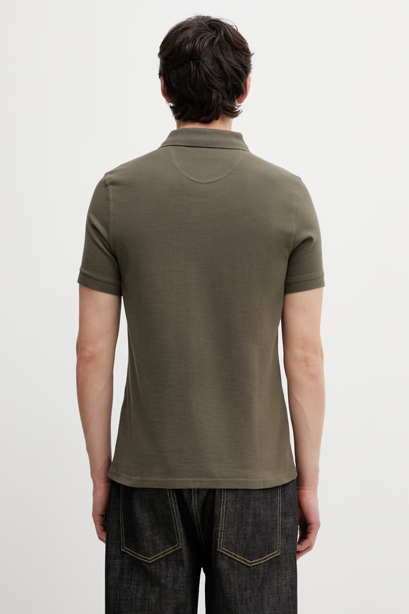 Odzież Barbour MML0358OL71 polo bawełniane męskie MML0358OL71 zielony