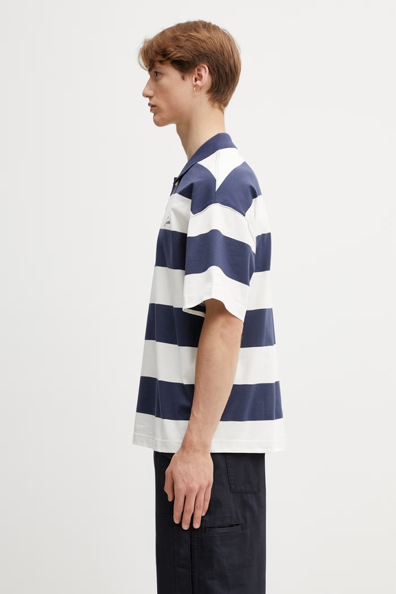 Carhartt WIP S/S Delray Polo de bumbac pentru bărbați I036187.3LEXX albastru SS26