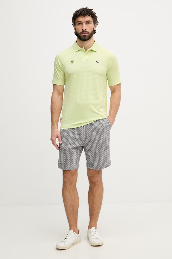Lacoste polo tričko pánske DH0333 zelená SS26