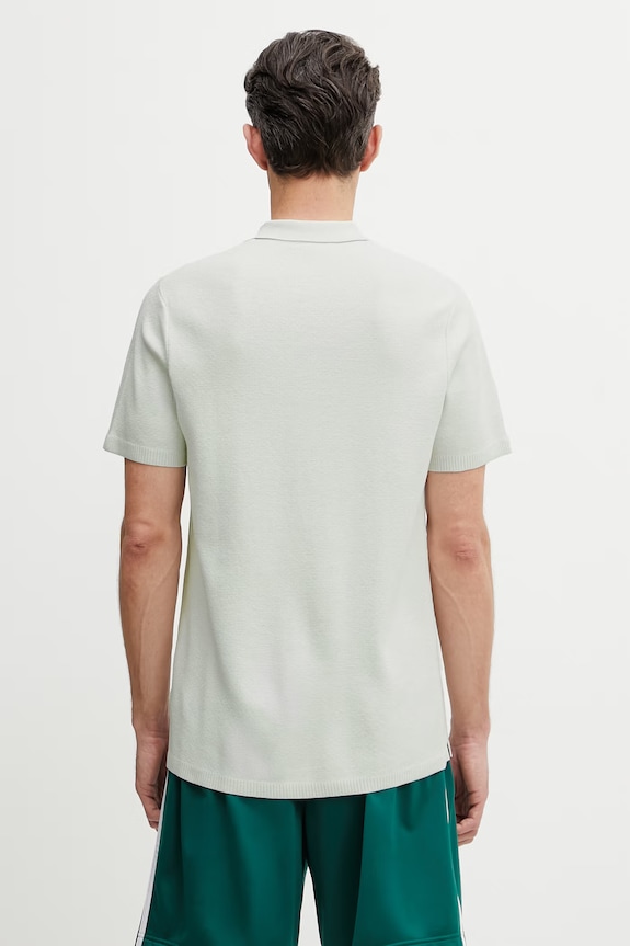 Clothing adidas Originals x SPZL Men's sweater-style polo shirt with viscose KF6808 beige