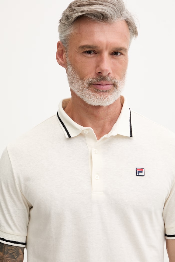 Fila polo pentru bărbați MONZA bej FAM1175