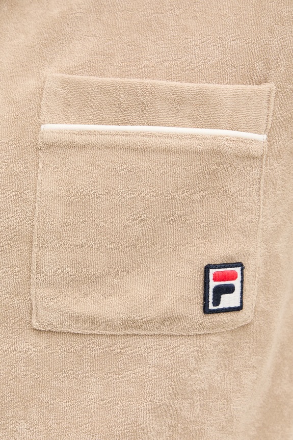 Fila cămașă pentru bărbați, din bumbac EMPOLI FAM1179 bej