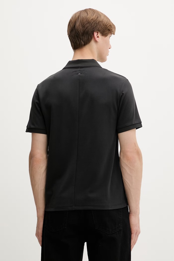 Odzież Rag & bone polo męskie MBC25SP046PK46 czarny