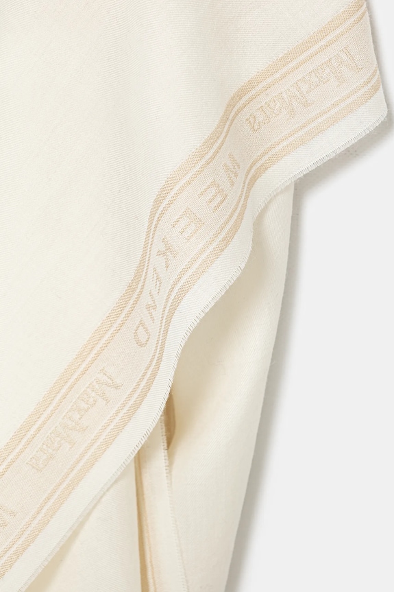 Weekend Max Mara eșarfă cu lână ABALDI 2615541074600 bej SS26