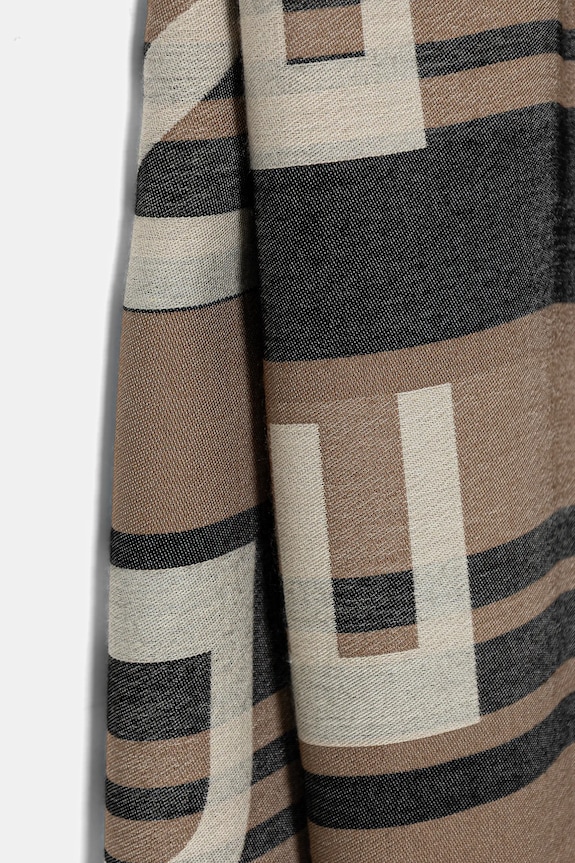 Weekend Max Mara szal AGALLO 2615541084600 czarny SS26